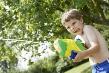 Kids and Toy Guns. Source: Getty Images