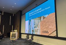 Dr. Leslie Walker presenting 